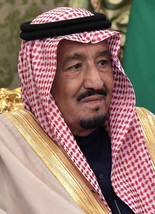 König Salman bei einem Besuch in Russland, 05.10.2017; Ausschnitt. Präsidialer Presse- und Informationsdienst / www.kremlin.ru. Via Wikimedia Commons. Kontextporträt. Lizenzprüfung: 2026-09-26. König Salman bei einem Besuch in Russland, 05.10.2017; Ausschnitt. Präsidialer Presse- und Informationsdienst / www.kremlin.ru. Via Wikimedia Commons. Kontextporträt. Lizenzprüfung: 2026-09-26.